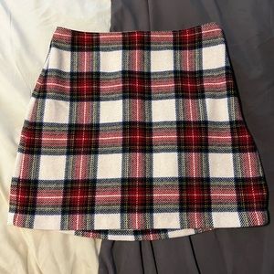 NWT Abercrombie Plaid Skirt